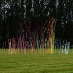 Le moulin chromatique, "Jardin des Arts", Châteaubourg © les Fujak 2017