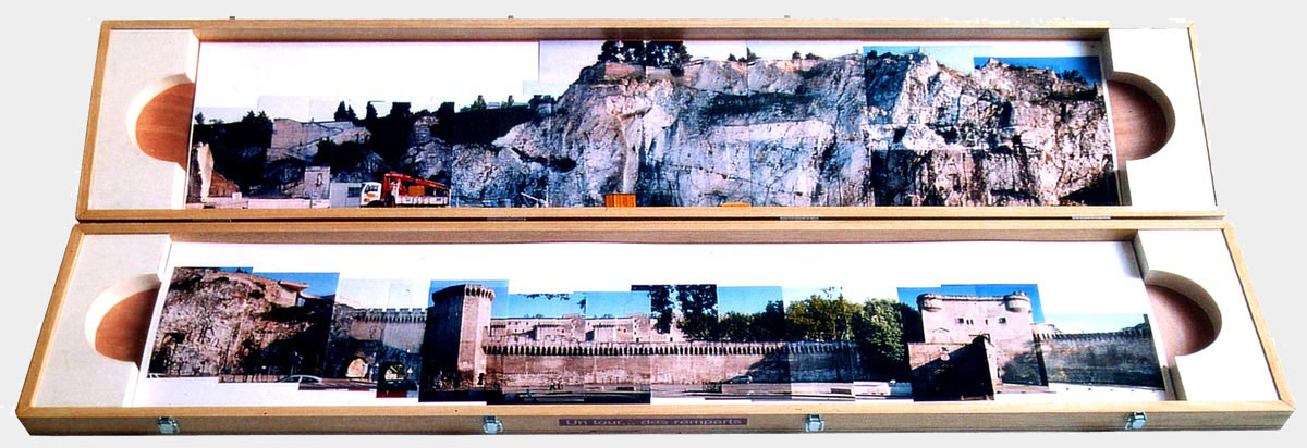 Un tour des remparts, panoramique photographique