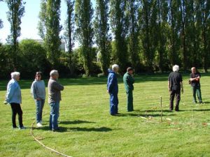 Les bénévoles et les jardiniers