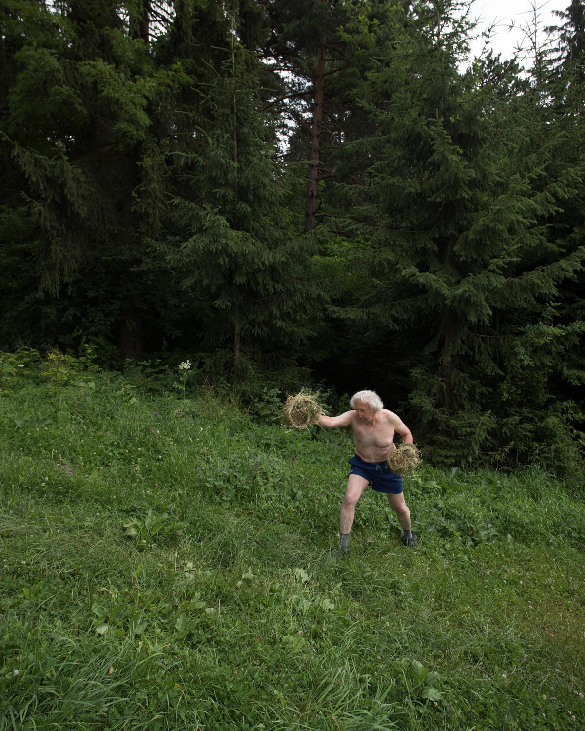 boxing with nature, "Global Nomadic Art Project - East Europe (Roumanie)" © les Fujak 2017