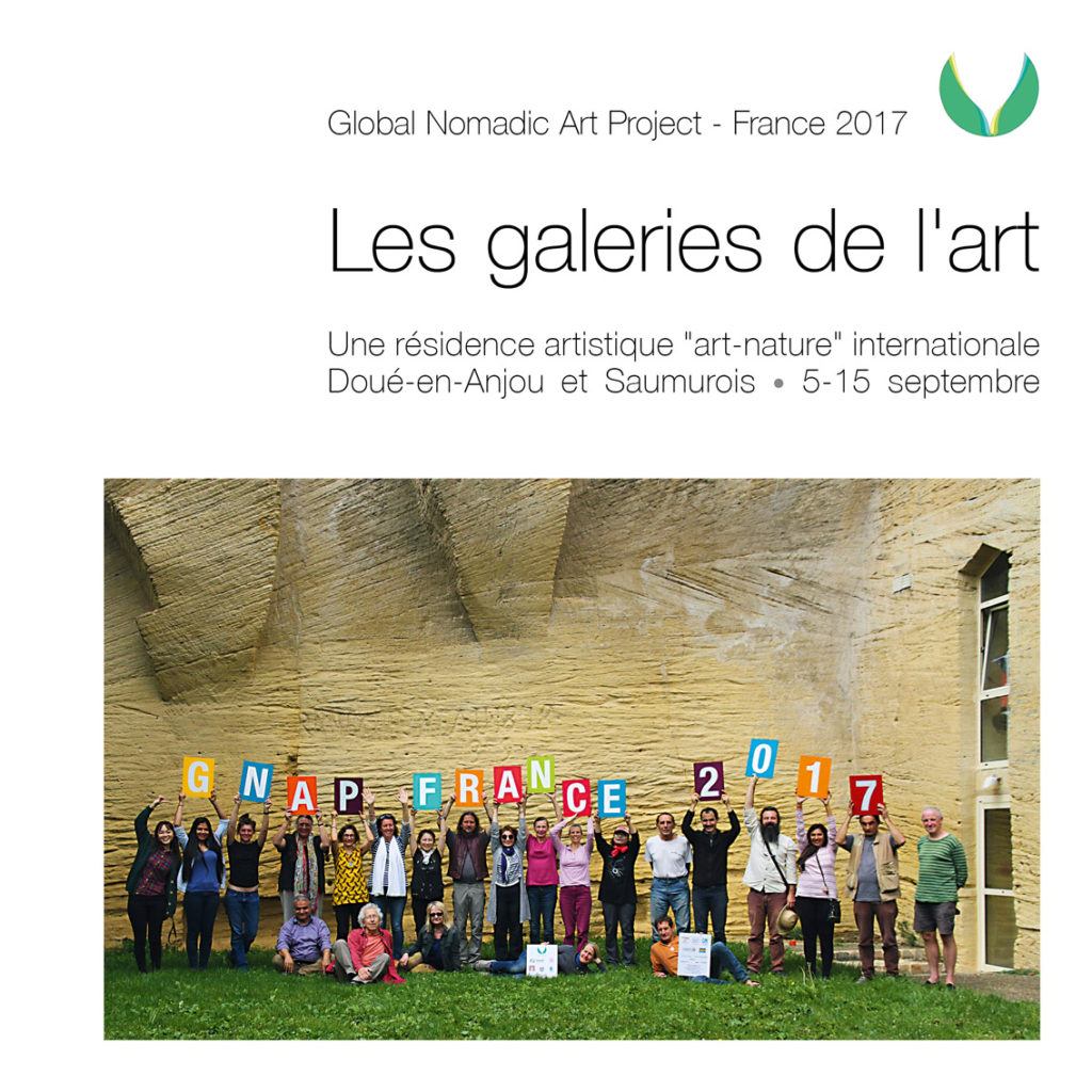 Catalogue de la résidence GNAP France 2017, organisée en Anjou, en septembre 2017.